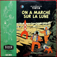 disque vinyle -25cm / HERGE /