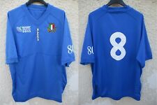 Maillot rugby ITALIE maglia ITALIA World Cup 2011 PARISSE n°8 collector KAPPA 
