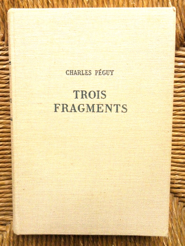Livre trois fragments - livre,