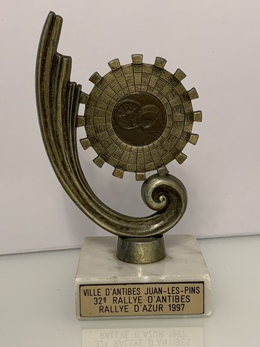 Rallye automobile trophée - trophée, du