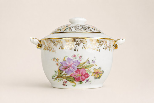 Boîte porcelaine de - boîte, en