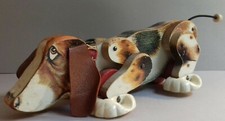 FISHER PRICE toys  chien à tirer BIG SNOOPY  n° 181 vintage