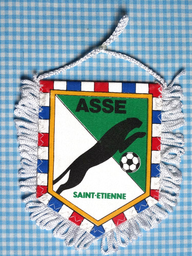 Saint etienne asse - etienne, fanion