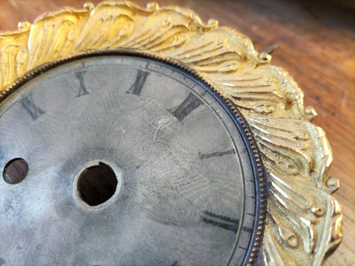 Superbe cadran pour pendule - superbe,
