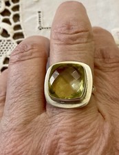 Belle CITRINE ARGENT MASSIF
