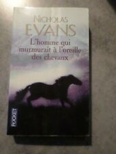 LIVRE POCKET NICHOLAS EVAN, L HOMME QUI MURMURAIT...CHEVAUX, LIBRO, BOOK