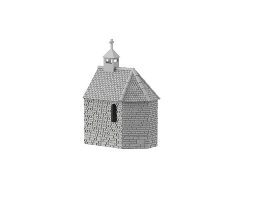 Hougoumont chapelle 3d - hougoumont,