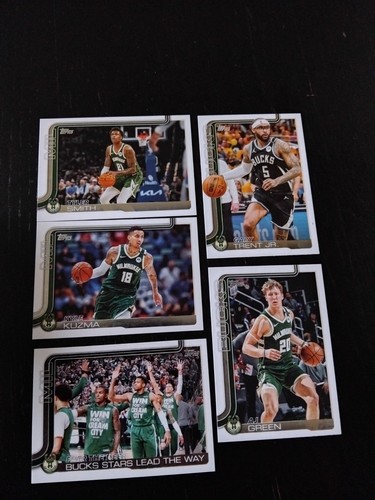 Lot cartes milwaukee bucks - cartes,