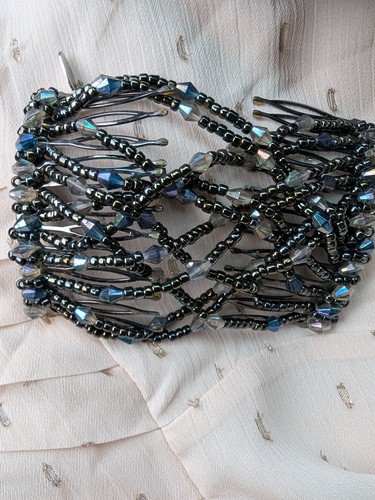 Evita peroni beaded green - beaded,