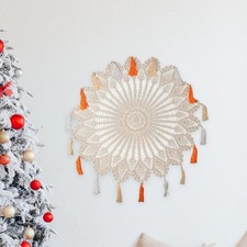 Nappe Ronde Boho En Crochet