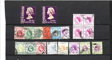 20 timbres HONG KONG COLONIE