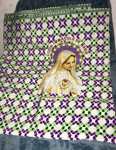African cotton wax print - cotton,