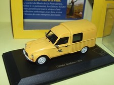 CITROEN ACADIANE LA POSTE ATLAS Boite Vitrine 1:43 contreboite abimée