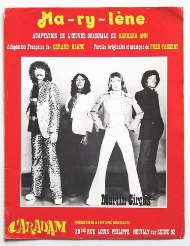 Partition vintage sheet - , music