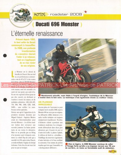 Ducati 696 monster 2008 - ducati,