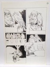 " Gerfried" Ep 4 Planche 12/12   Eduardo COELHO  Planche originale Pif /yps