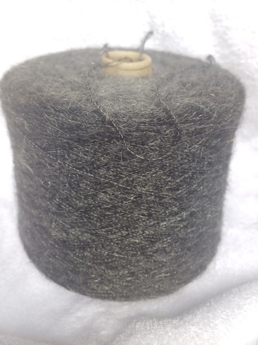 Fil tricoter brillance gris - a,