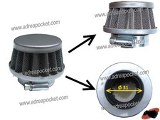 Filtre à air cornet 30-32mm pocket bike 47/49cc