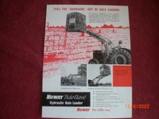 ANCIEN   PROSPECTUS PUBLICITAIRE  CHARGEUR  FRONTAL   NU-WAY  BENSON  UK