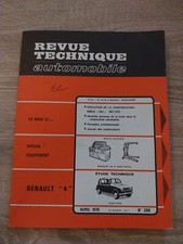 Revue technique Renault 4 R4