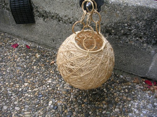 Suspension vintage boule - vintage,