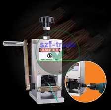 Manual Wire Stripping Machine Portable Scrap Cable Stripper Hand Crank Drill