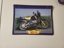 carte Fiche Moto Passion Édition Atlas Bmw R100 Gs