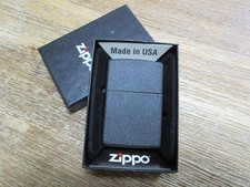 Zippo Noir Craquelé Briquet