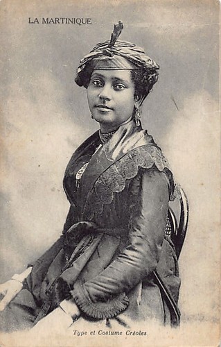Martinique type et costume - -,
