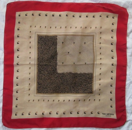 Foulard 100 soie ted - en,