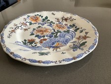 4Assiettes GienCoq Et Pivoines