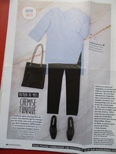 patron femme 09  2021  chemise tunique  M. T.  36/48  (ou 4 patrons 10 E)