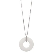 Collier Grand Pendentif Cercle