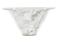 String sexy en soie pour femme