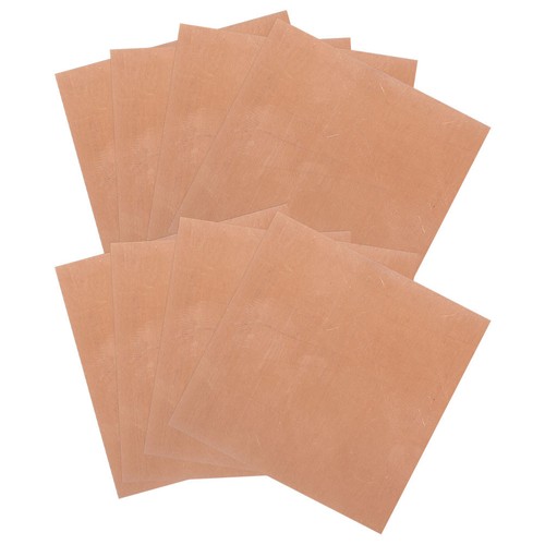 Sheets plaque de - 8, cuivre