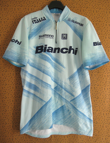 Maillot cycliste bianchi sms - maillot,