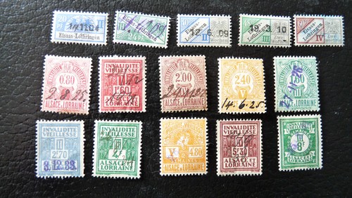 Timbres france - 15,