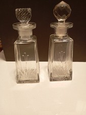 Ancien Flacon Cristal À Parfum