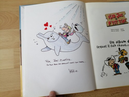 Dedicace ketch sur e o - dedicace, e.o