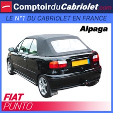 Capote noire pour Fiat Punto