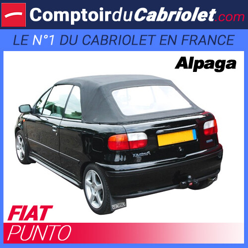 Capote noire pour fiat - noire,