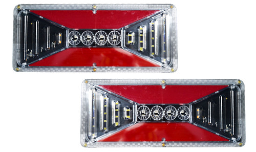24v feux arrière à - x,