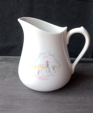 Pichet En Porcelaine Blanche