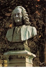 92 CHATENAY MALABRY #24681 BUSTE DE VOLTAIRE STATUE