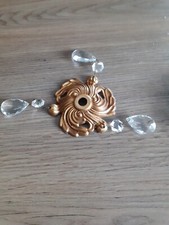 6 BOBECHES bronze  ou cristal