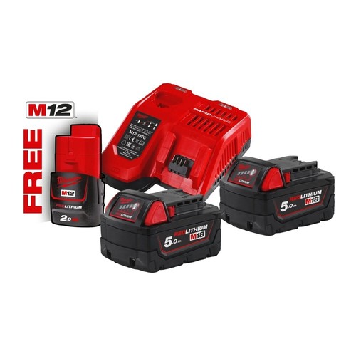 Pack milwaukee batteries - pack, 2