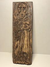 Ancien Panneau En Bois , SAINT