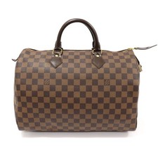 Louis Vuitton Speedy 35 en toile Damier Ébène N41523 129086692