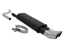 Silencieux Echappement VW Polo 86C de 1990 a 1994 sortie 2 x 76mm DTM