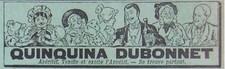 PUBLICITÉ 1898 QUINQUINA